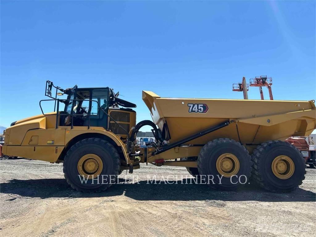 CAT 745 TG Belden kirma kaya kamyonu