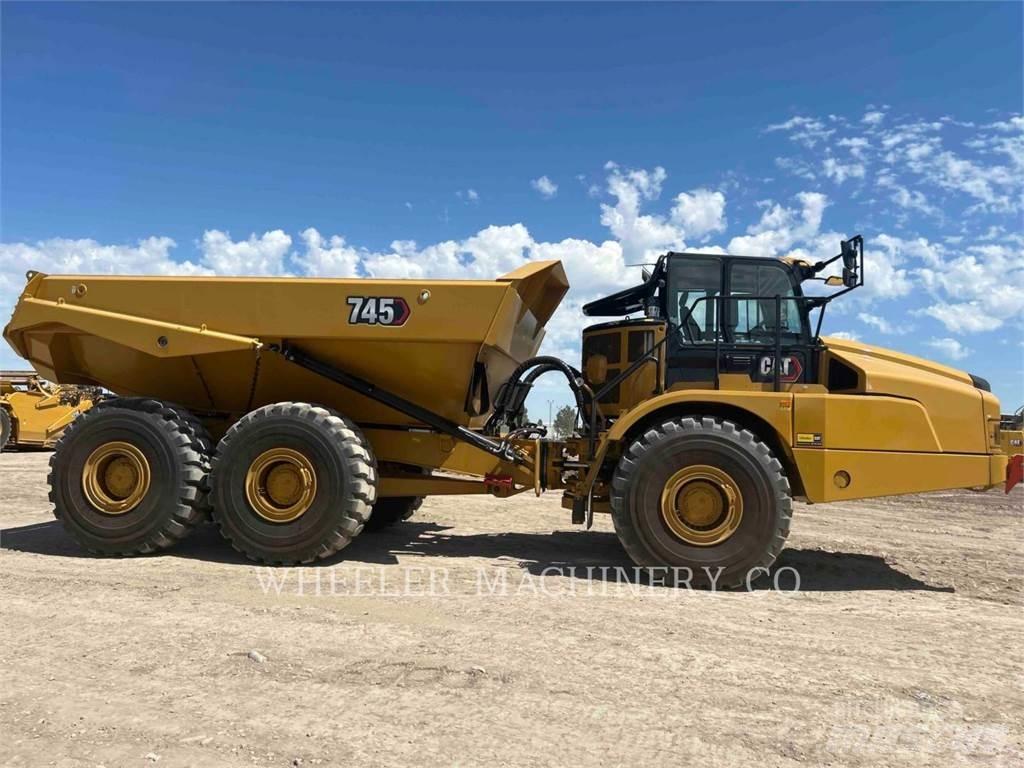 CAT 745 TG Belden kirma kaya kamyonu