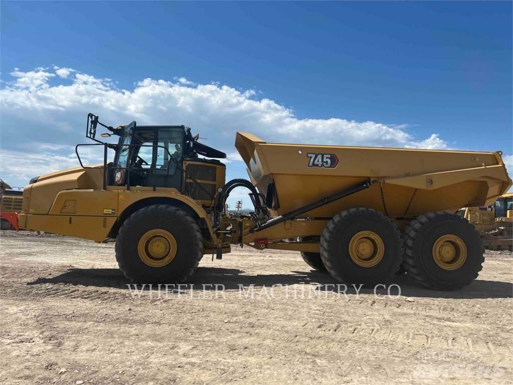 CAT 745 TG Belden kirma kaya kamyonu