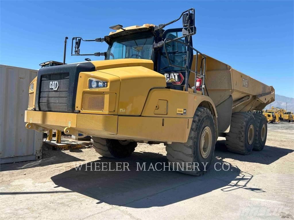 CAT 745 TG Belden kirma kaya kamyonu
