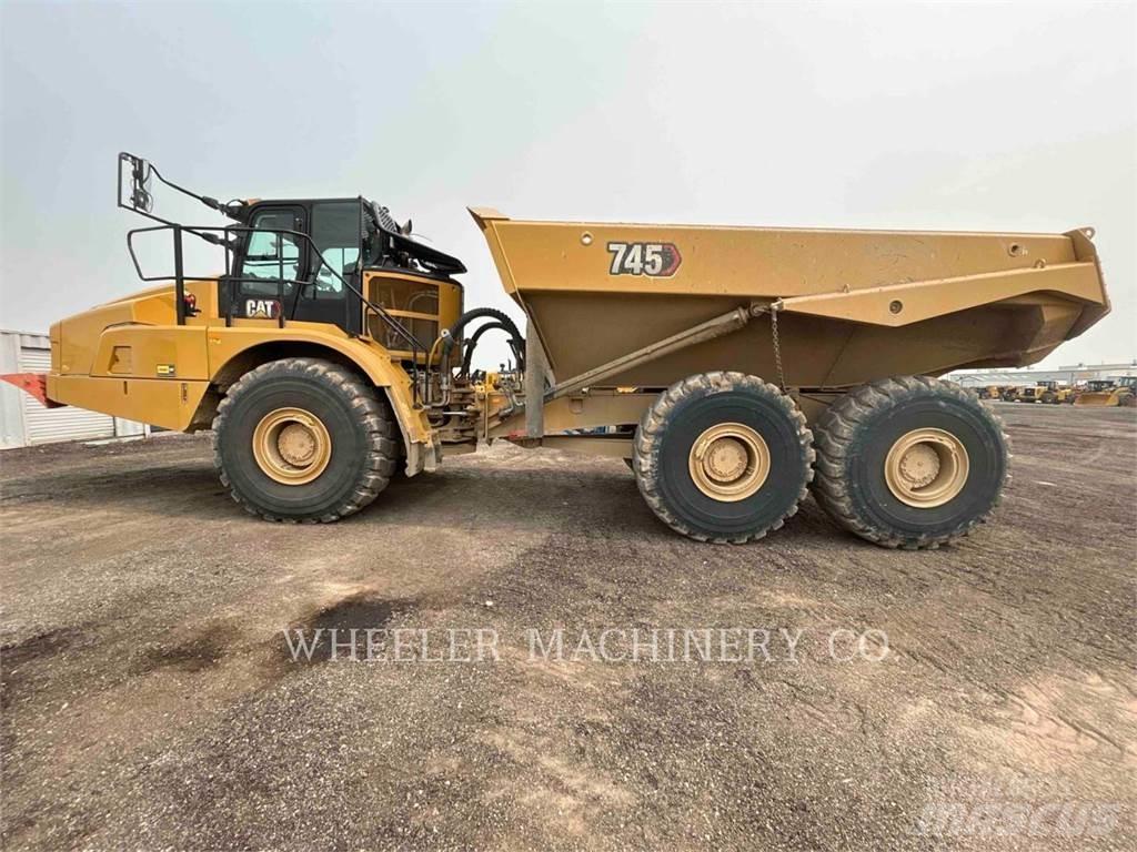 CAT 745 TG Belden kirma kaya kamyonu