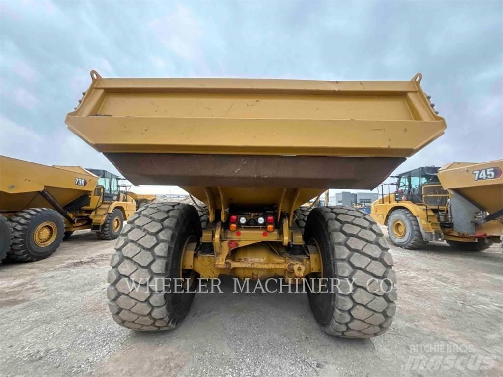 CAT 745 TG Belden kirma kaya kamyonu
