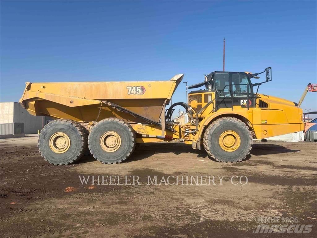 CAT 745 TG Belden kirma kaya kamyonu