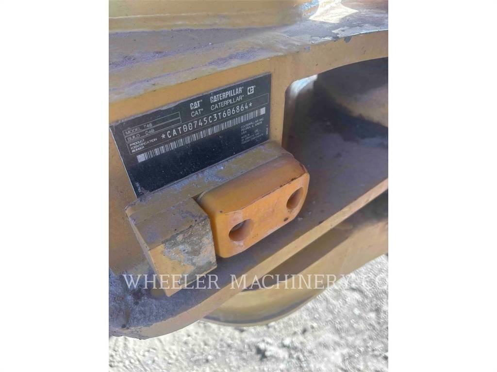 CAT 745 TG Belden kirma kaya kamyonu