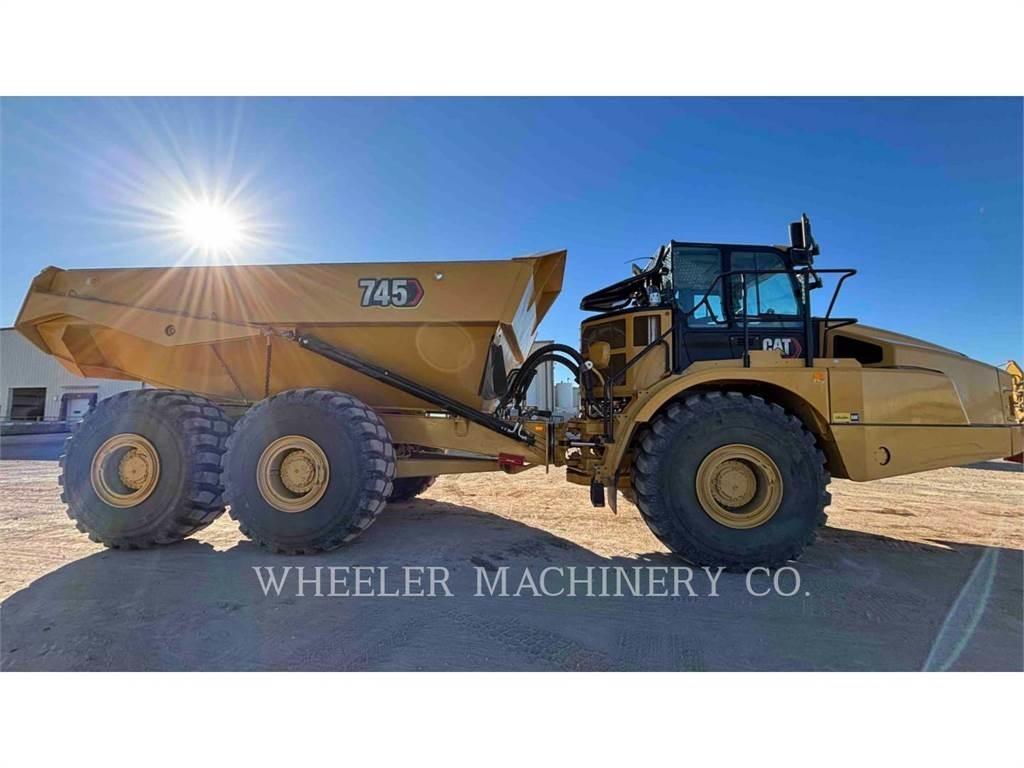 CAT 745 TG Belden kirma kaya kamyonu