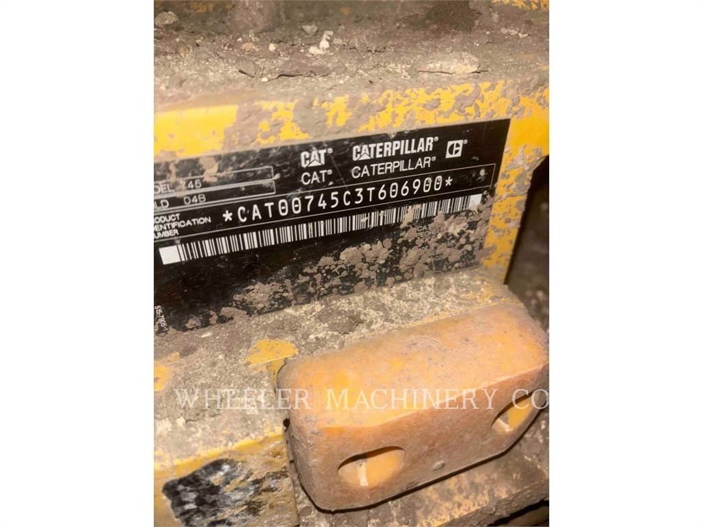CAT 745 TG Belden kirma kaya kamyonu