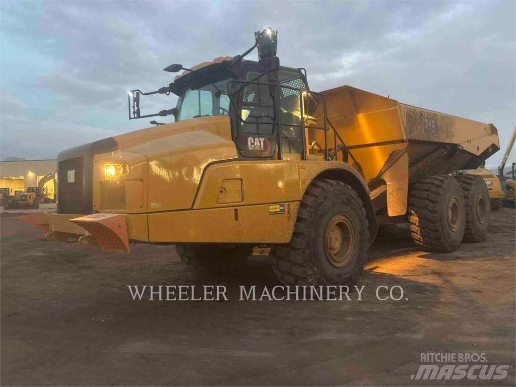 CAT 745 TG Belden kirma kaya kamyonu