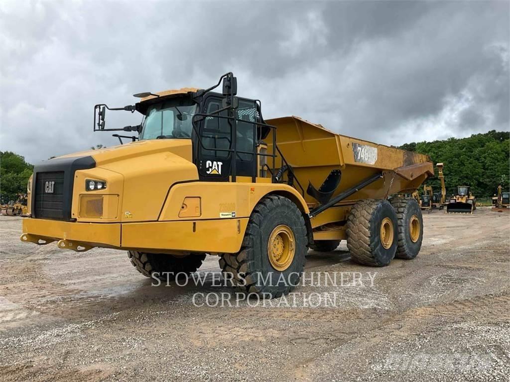 CAT 74504 Belden kirma kaya kamyonu