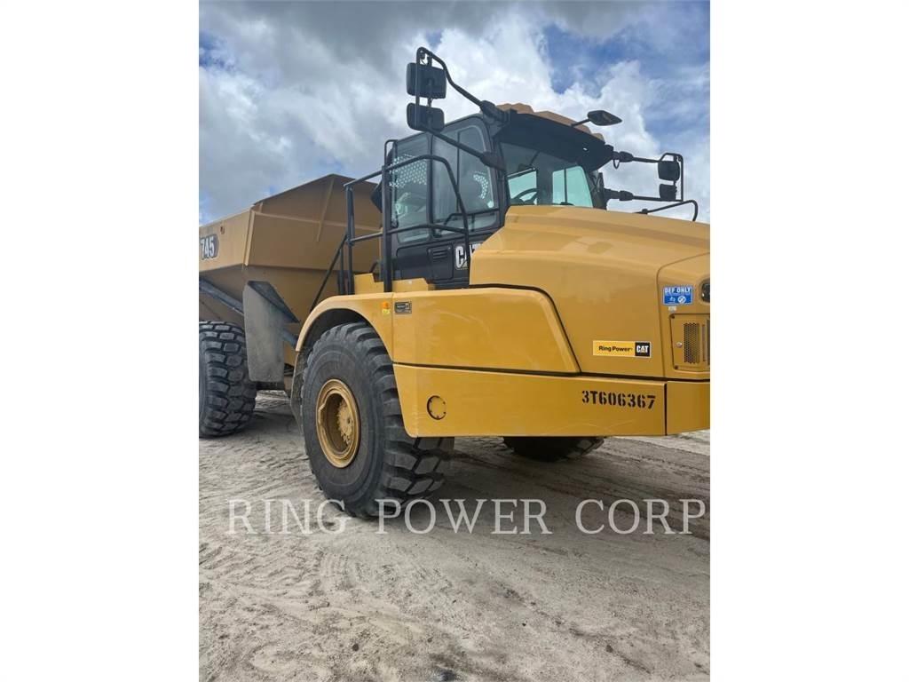 CAT 745TG Belden kirma kaya kamyonu