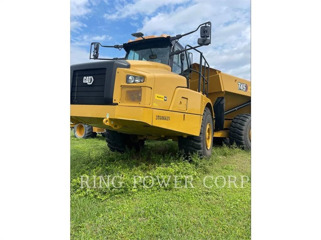 CAT 745TG Belden kirma kaya kamyonu