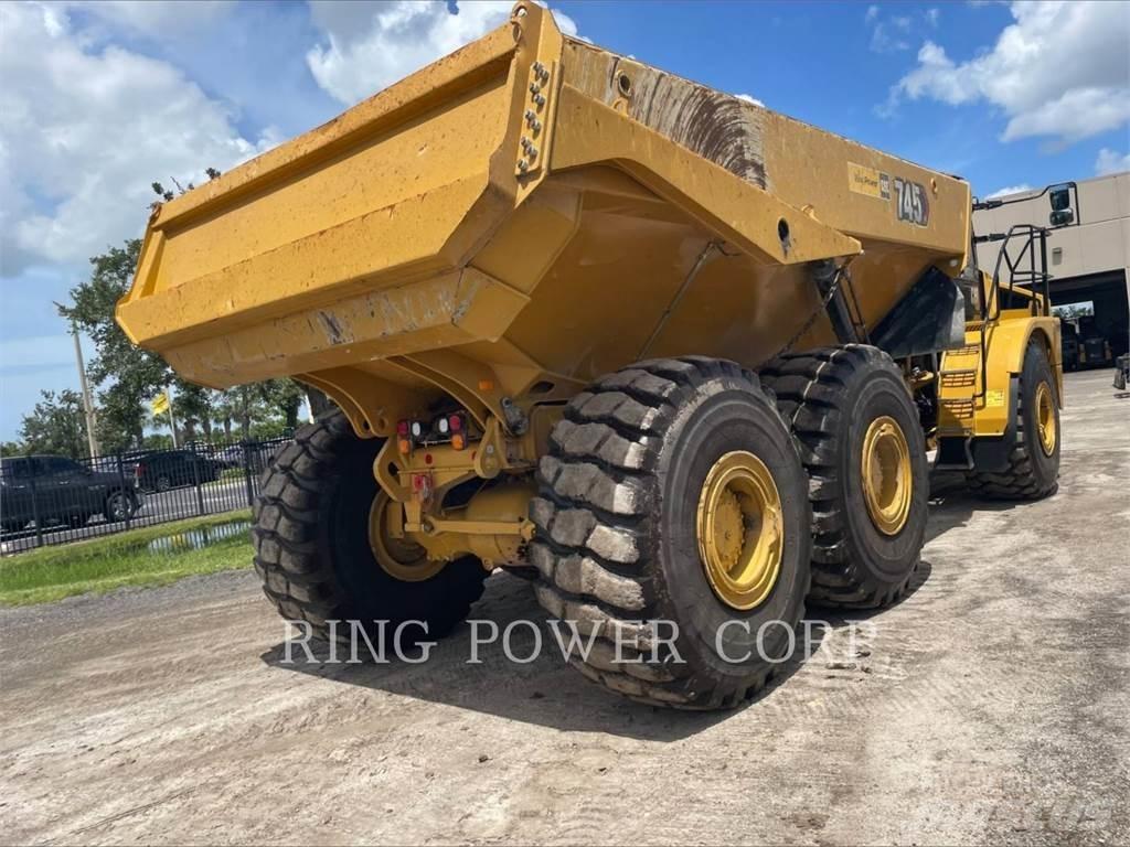 CAT 745TG Belden kirma kaya kamyonu