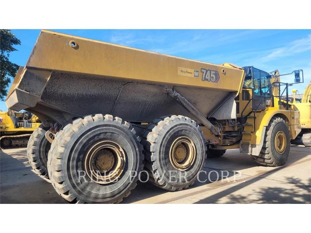 CAT 745TG Belden kirma kaya kamyonu