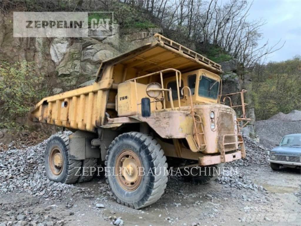 CAT 769 Belden kirma kaya kamyonu