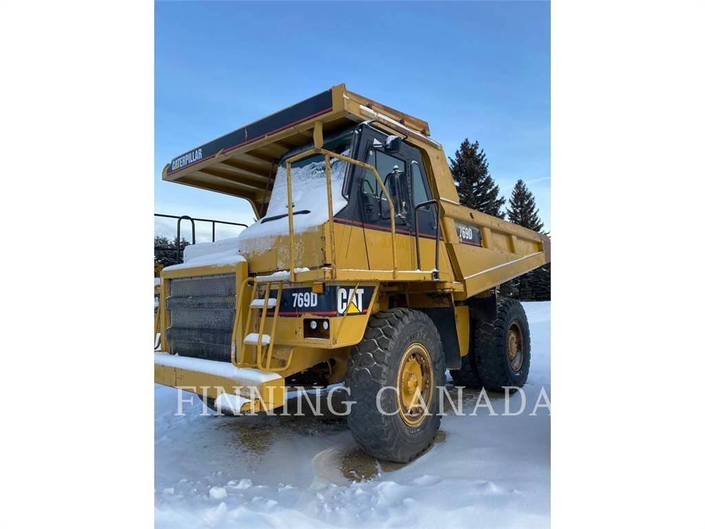 CAT 769D Belden kirma kaya kamyonu