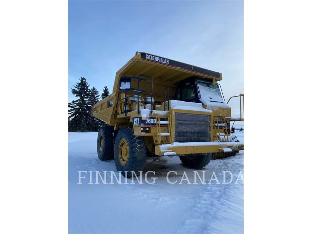 CAT 769D Belden kirma kaya kamyonu