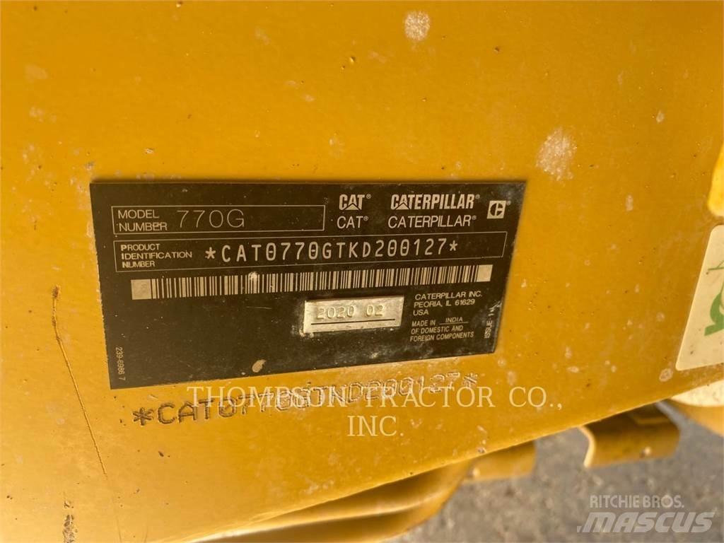 CAT 770 G Belden kirma kaya kamyonu