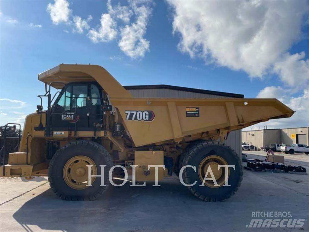 CAT 770G Belden kirma kaya kamyonu