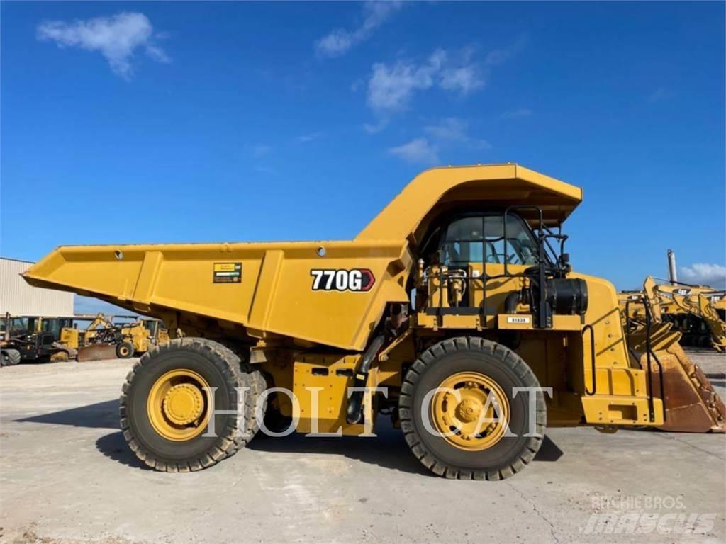 CAT 770G Belden kirma kaya kamyonu