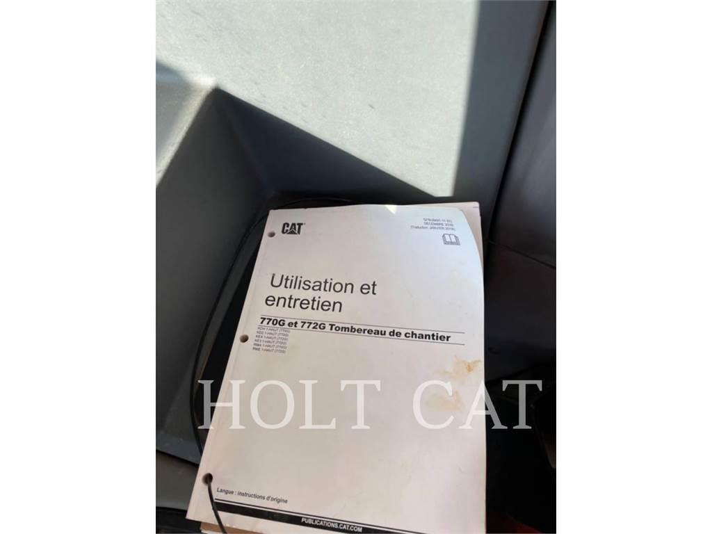 CAT 770G Belden kirma kaya kamyonu
