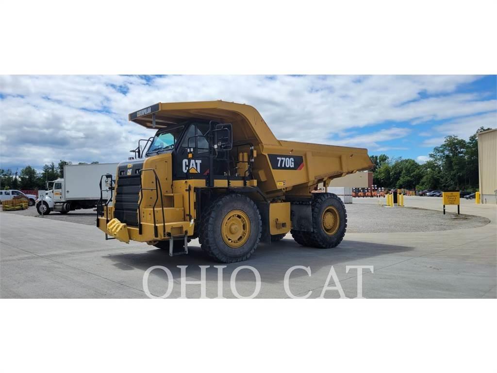 CAT 770G Belden kirma kaya kamyonu