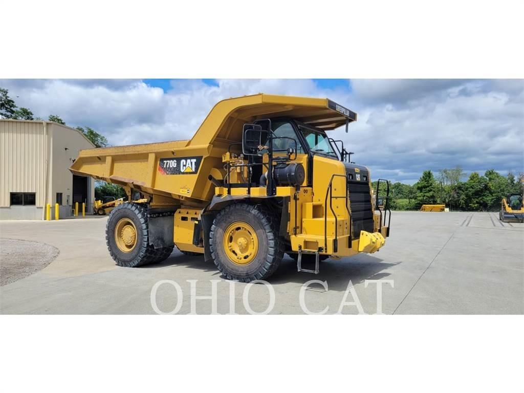 CAT 770G Belden kirma kaya kamyonu