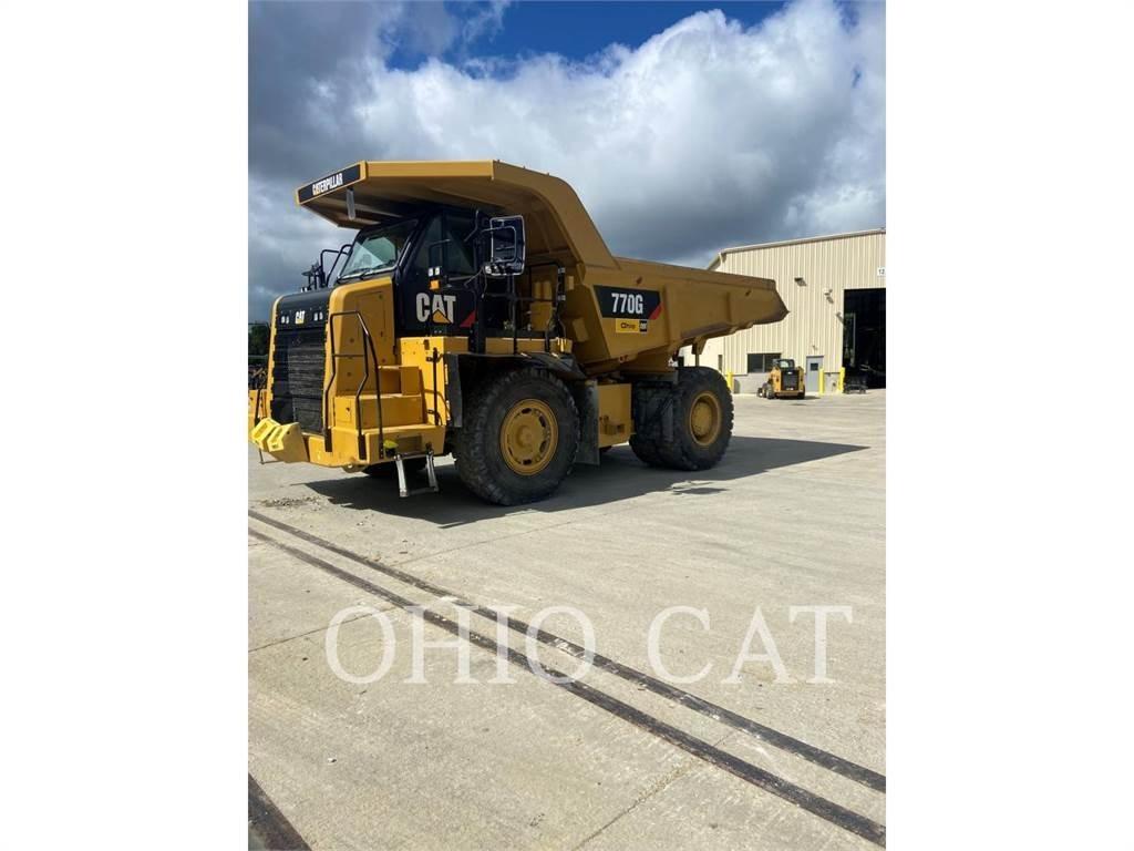 CAT 770G Belden kirma kaya kamyonu