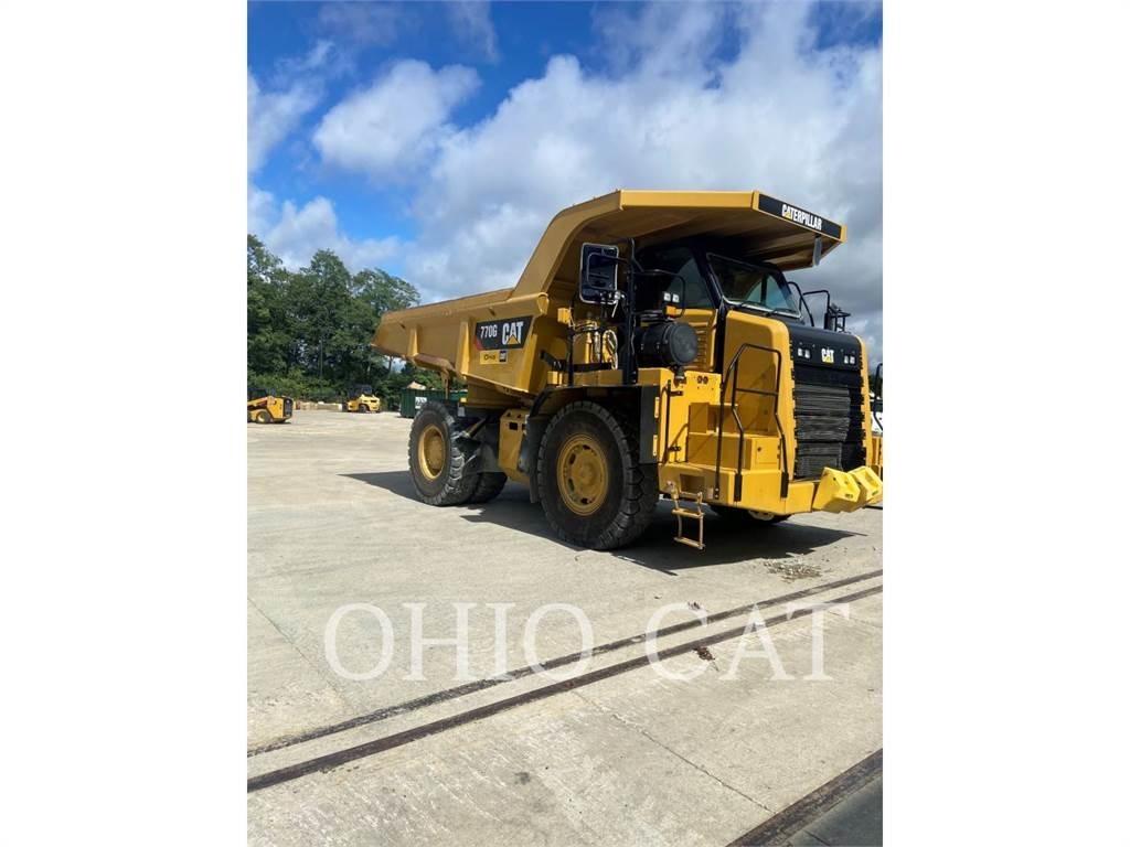CAT 770G Belden kirma kaya kamyonu