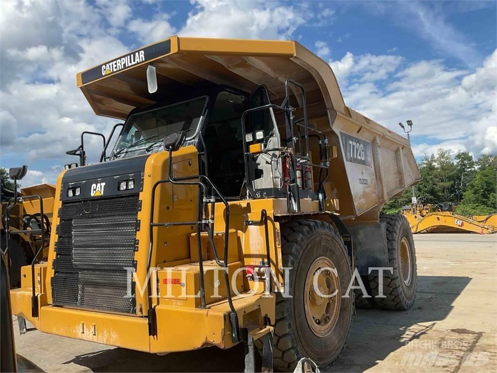 CAT 772G Belden kirma kaya kamyonu