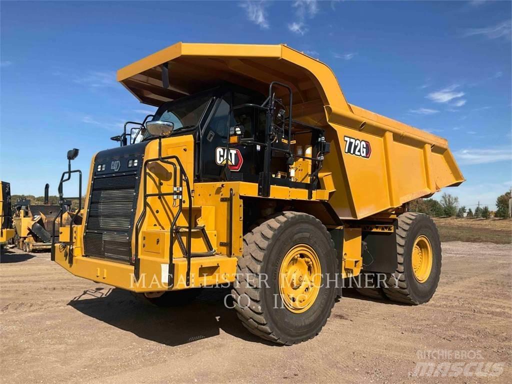 CAT 772G Belden kirma kaya kamyonu