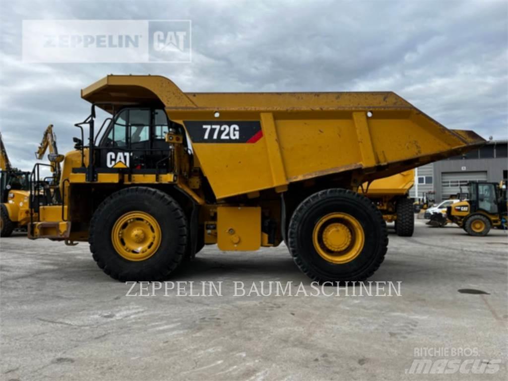 CAT 772G Belden kirma kaya kamyonu