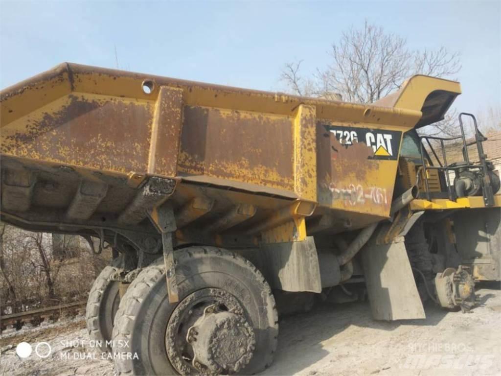 CAT 772GLRC Belden kirma kaya kamyonu