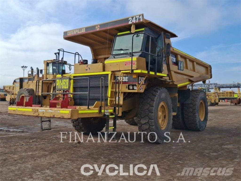 CAT 773E Belden kirma kaya kamyonu