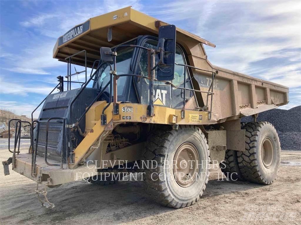 CAT 773F Belden kirma kaya kamyonu