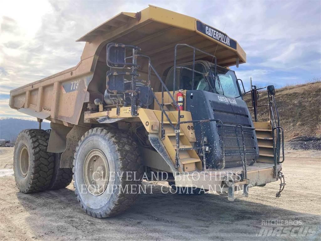 CAT 773F Belden kirma kaya kamyonu