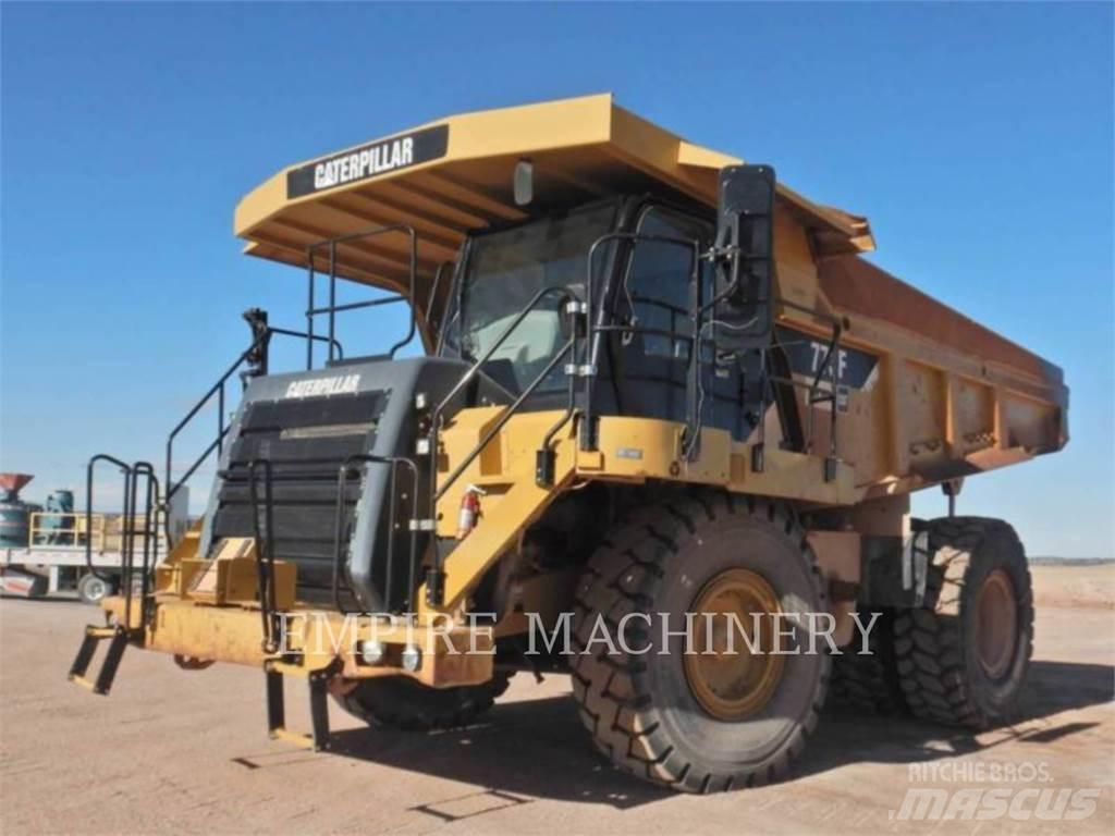 CAT 773F Belden kirma kaya kamyonu