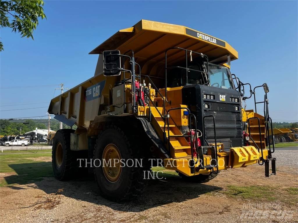 CAT 773G Belden kirma kaya kamyonu