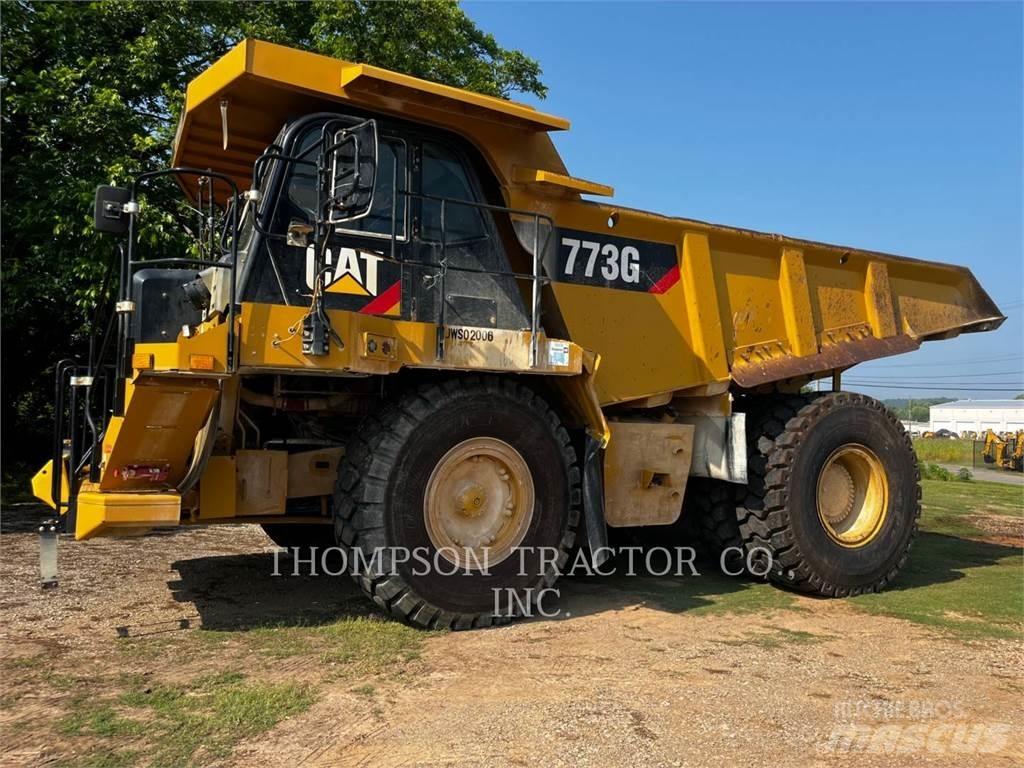 CAT 773G Belden kirma kaya kamyonu