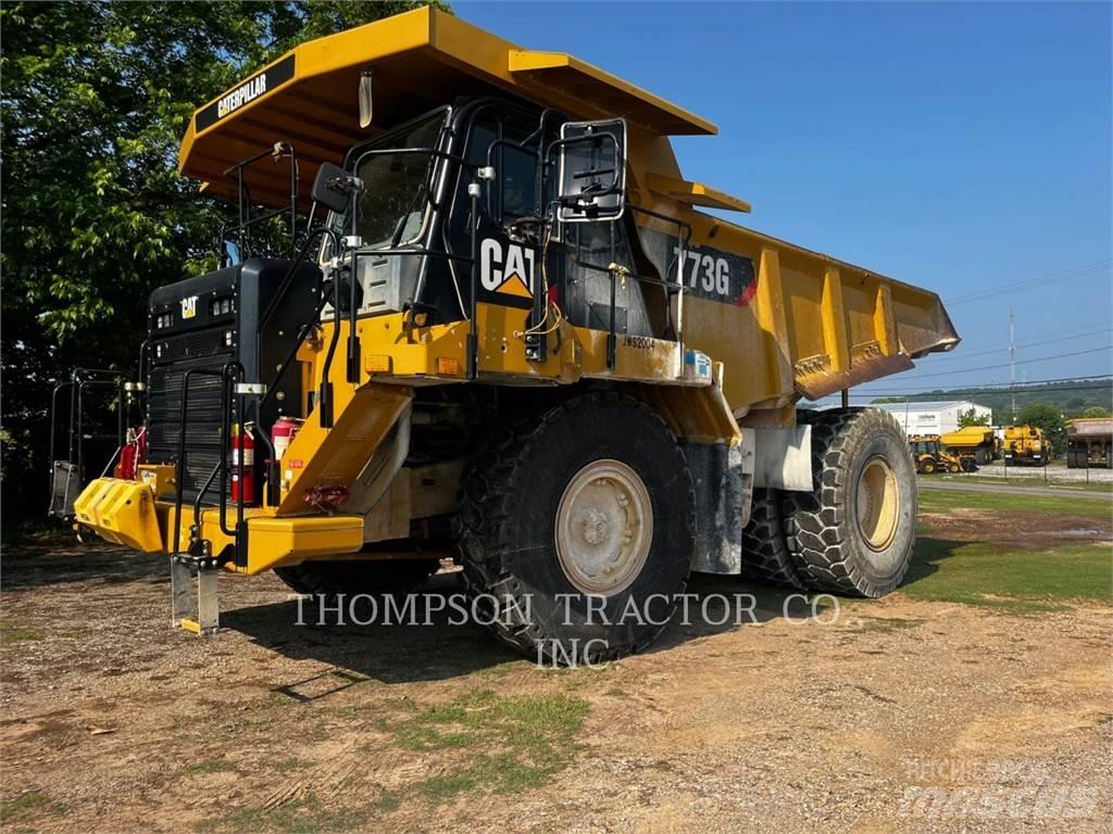 CAT 773G Belden kirma kaya kamyonu