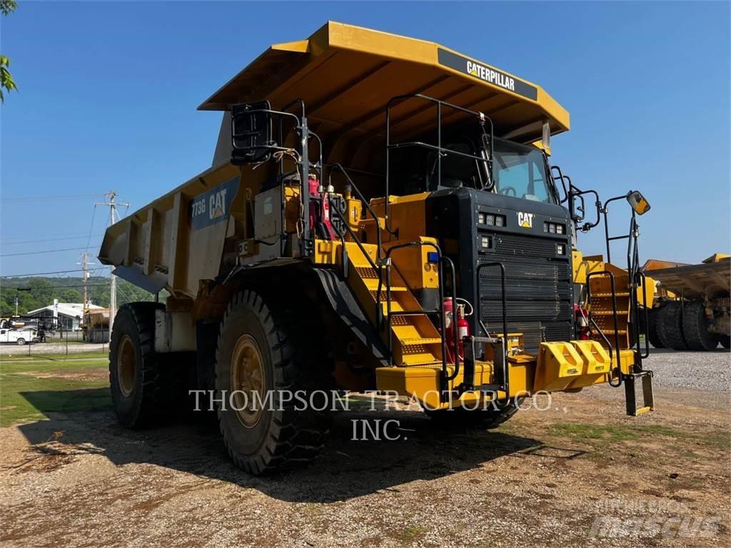 CAT 773G Belden kirma kaya kamyonu