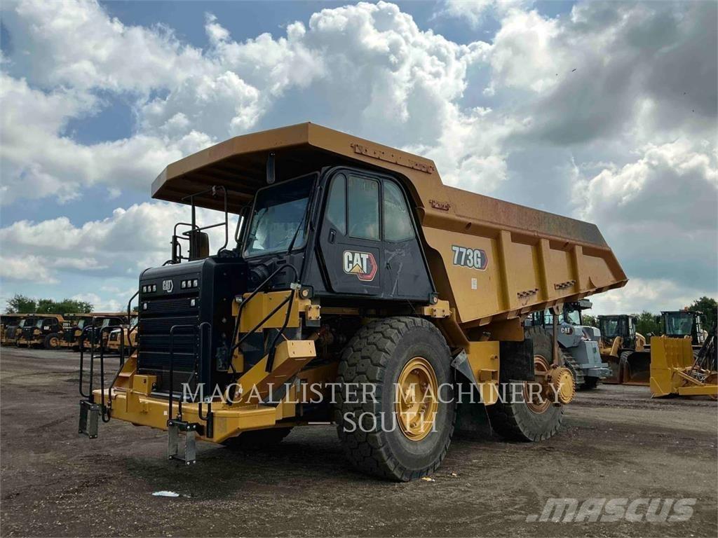 CAT 773G Belden kirma kaya kamyonu