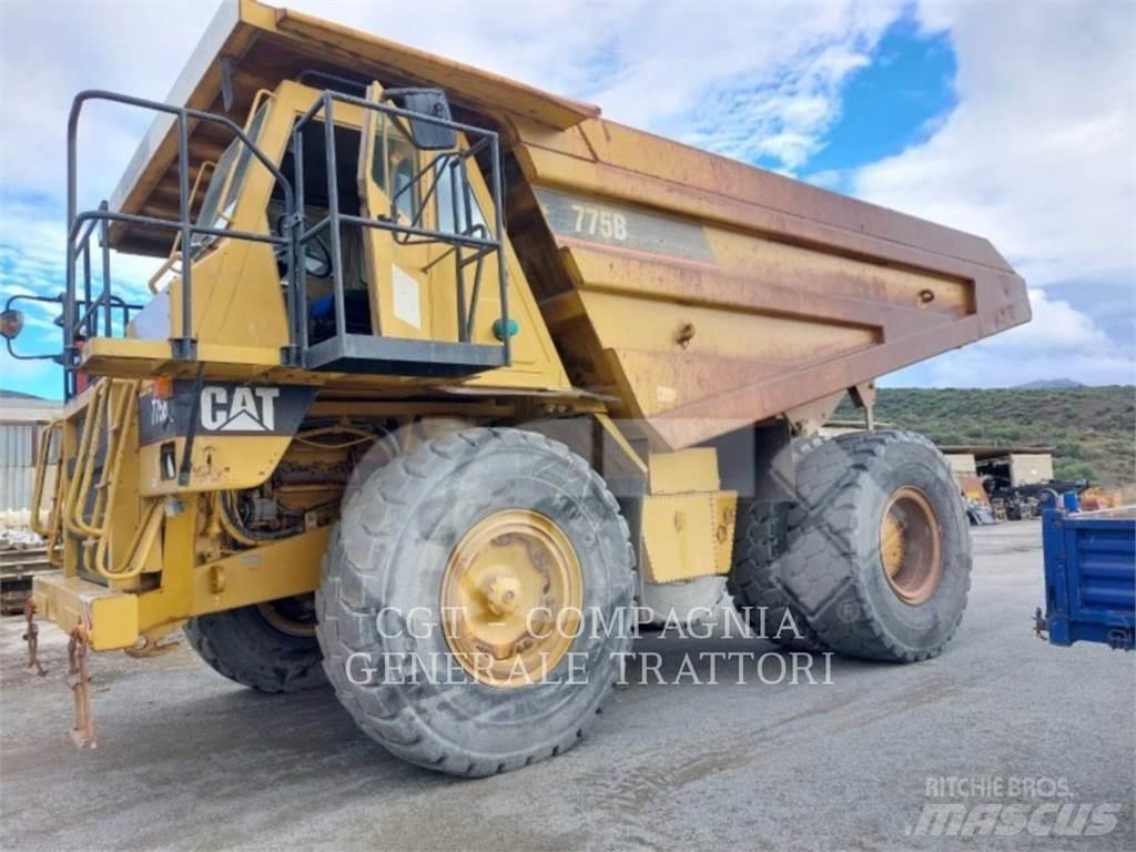 CAT 775B Belden kirma kaya kamyonu