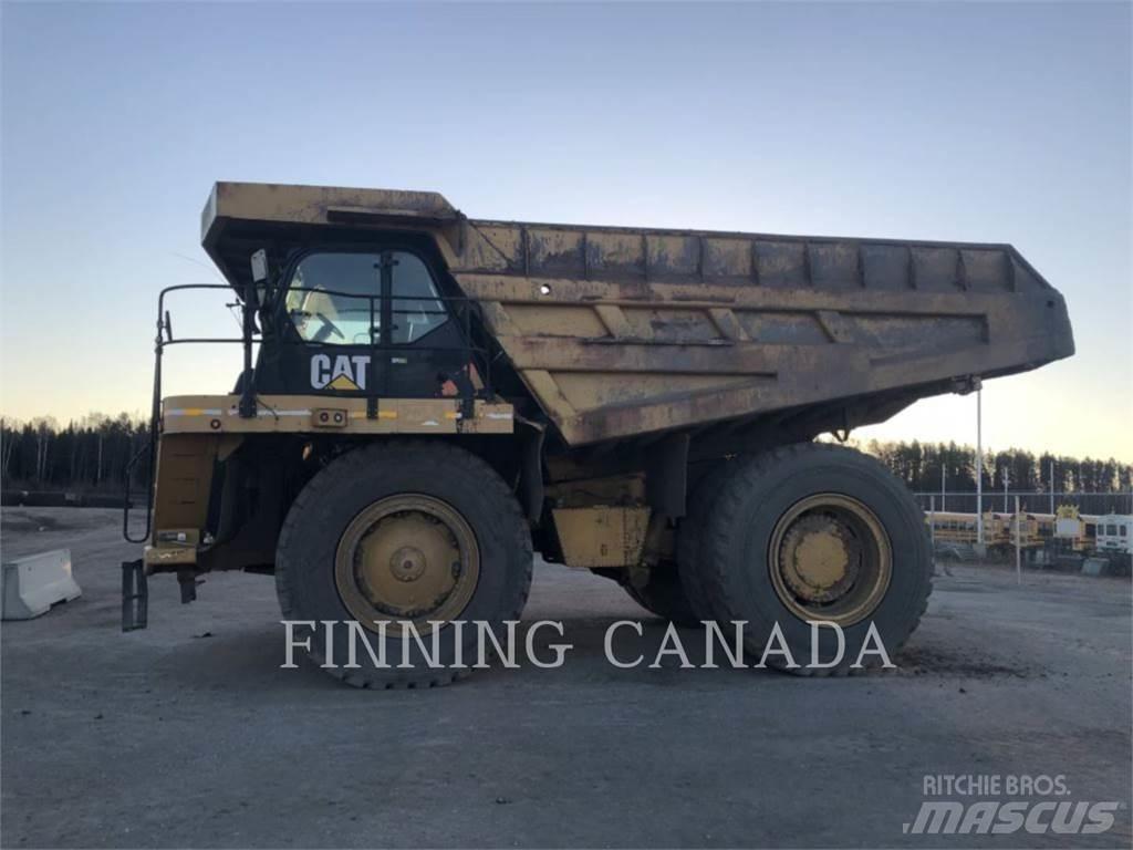 CAT 777F Belden kirma kaya kamyonu