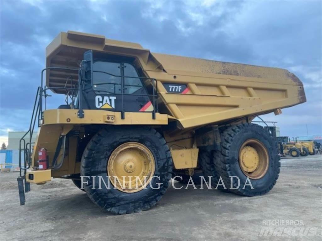 CAT 777F Belden kirma kaya kamyonu