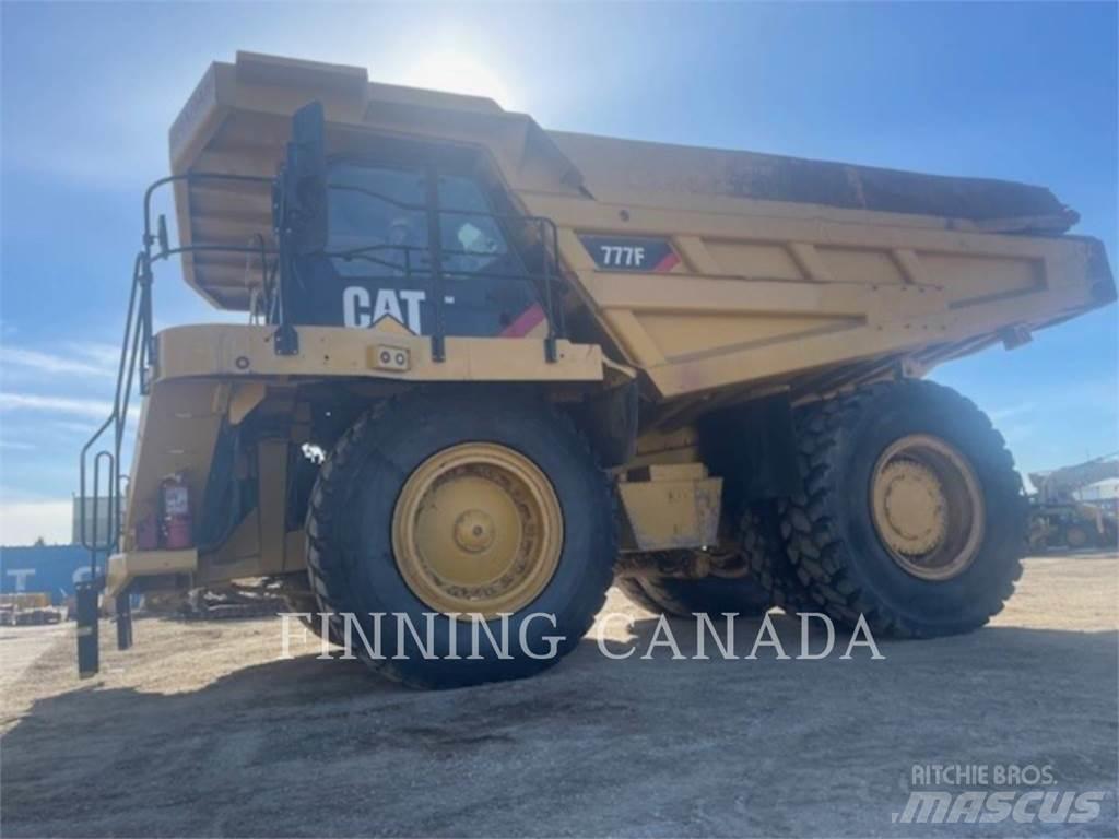CAT 777F Belden kirma kaya kamyonu
