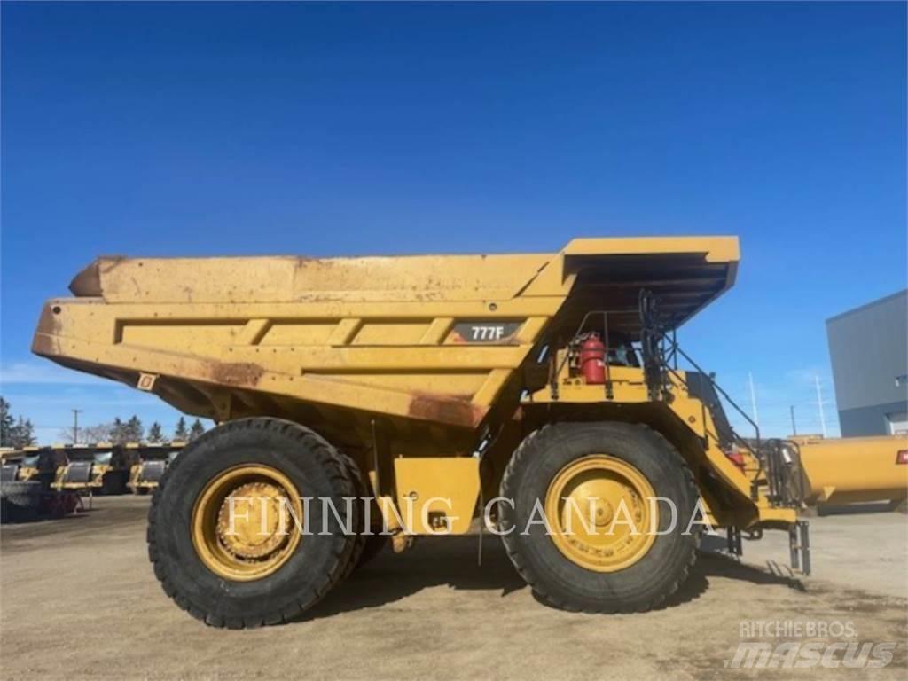 CAT 777F Belden kirma kaya kamyonu