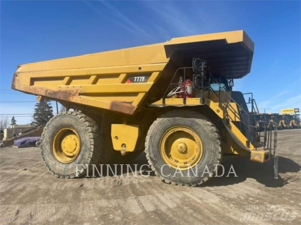 CAT 777F Belden kirma kaya kamyonu