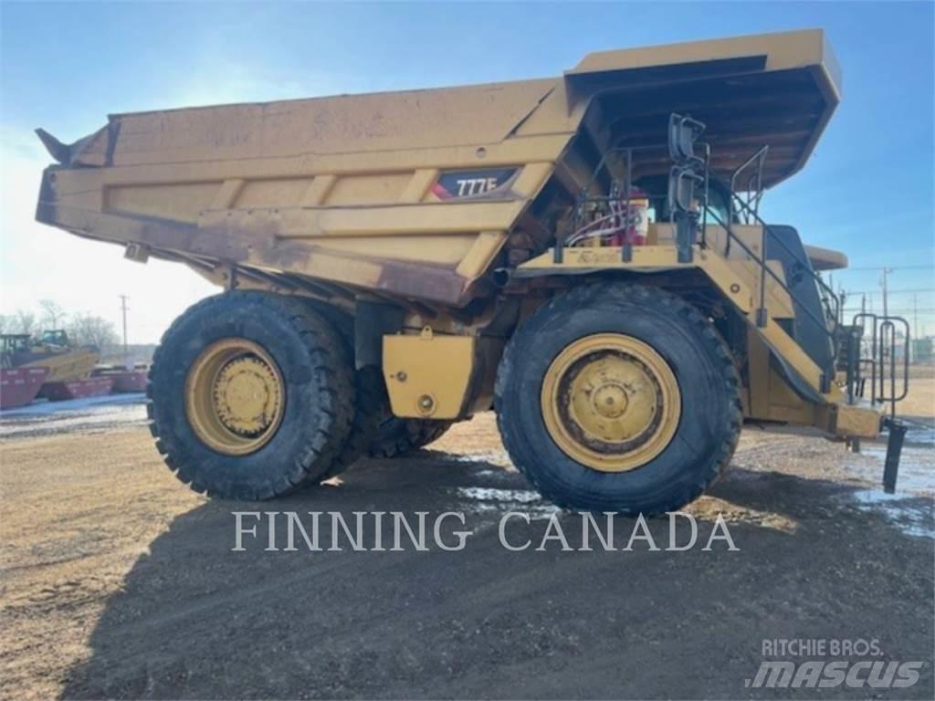 CAT 777F Belden kirma kaya kamyonu