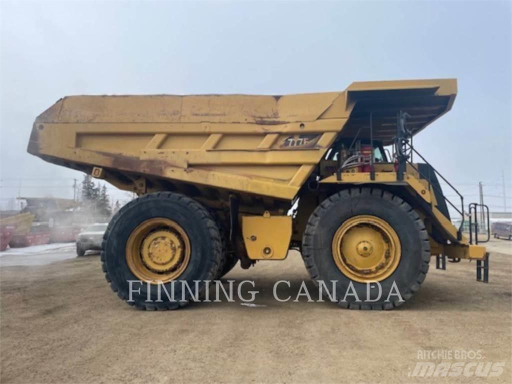 CAT 777F Belden kirma kaya kamyonu