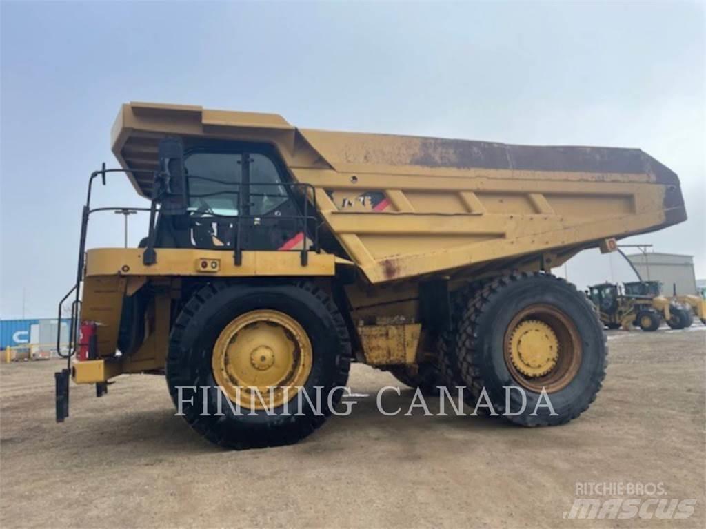 CAT 777F Belden kirma kaya kamyonu
