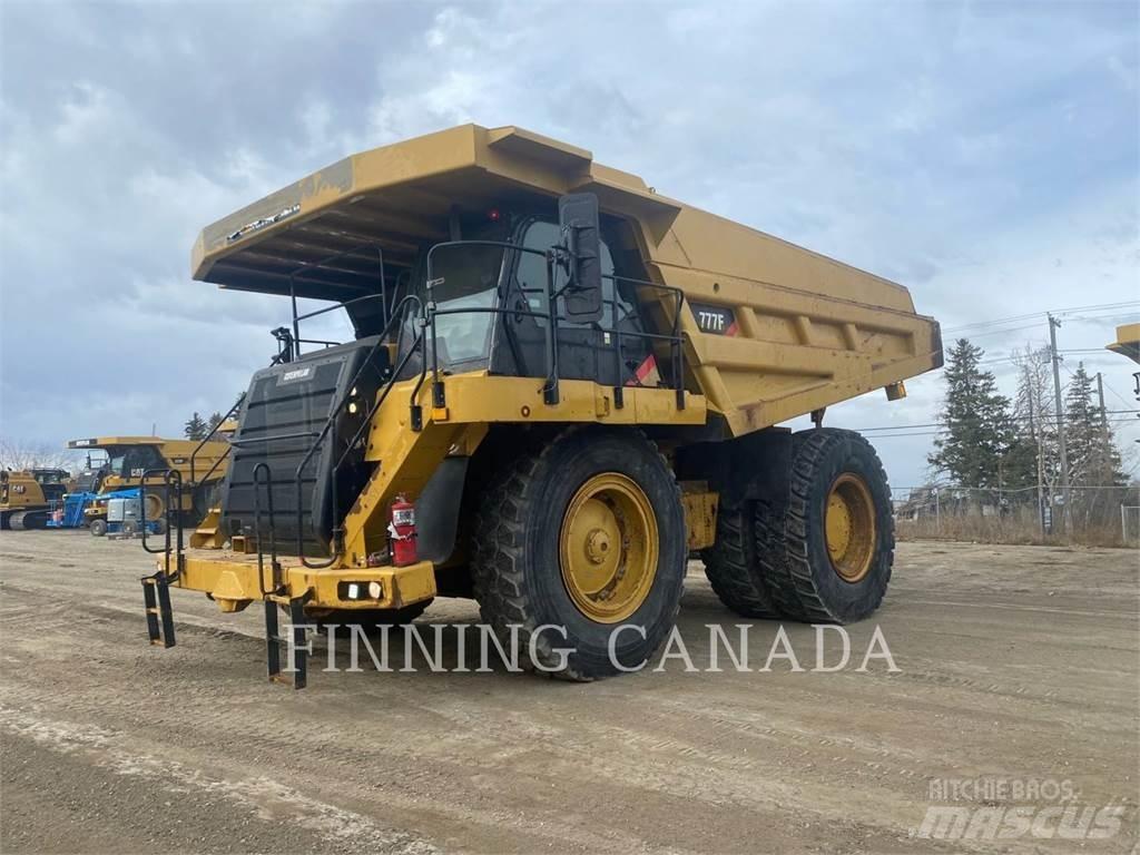 CAT 777F Belden kirma kaya kamyonu